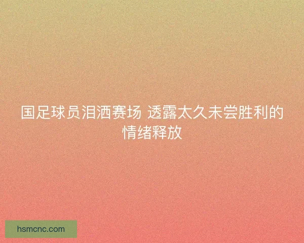 国足球员泪洒赛场 透露太久未尝胜利的情绪释放